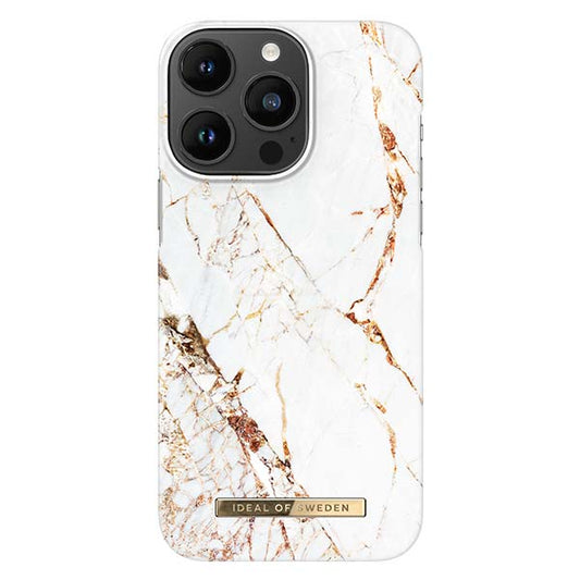 Ideal of Sweden Carrara Gold Case (Suits iPhone 14 Pro)