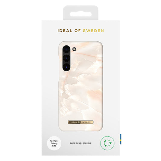 Ideal of Sweden Fashion Case (Suits Galaxy S23) - Rose Pearl Marble
