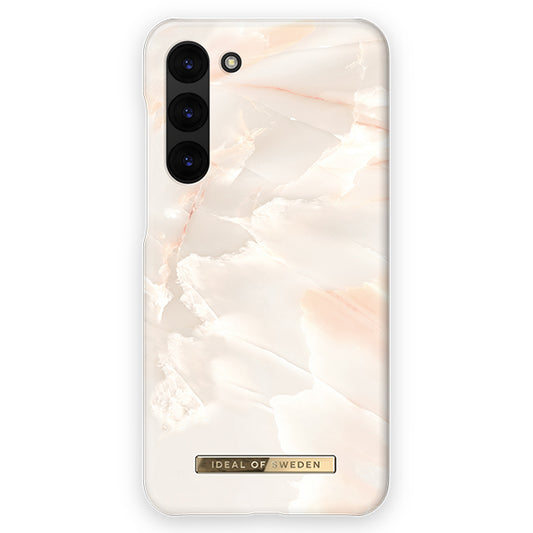 Ideal of Sweden Fashion Case (Suits Galaxy S23) - Rose Pearl Marble