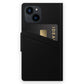 Ideal Of Sweden Atelier Wallet Intense Black (Suits iPhone 14 Plus)