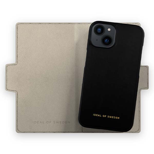 Ideal Of Sweden Atelier Wallet Intense Black (Suits iPhone 14 Plus)