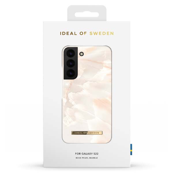Ideal of Sweden Rose Pearl Marble Case (Suits Samsung Galaxy S22 Plus)