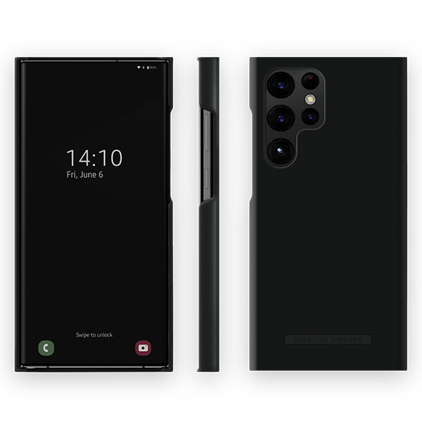 Ideal of Sweden Seamless Case (Suits Galaxy S23 Ultra) - Coal Black