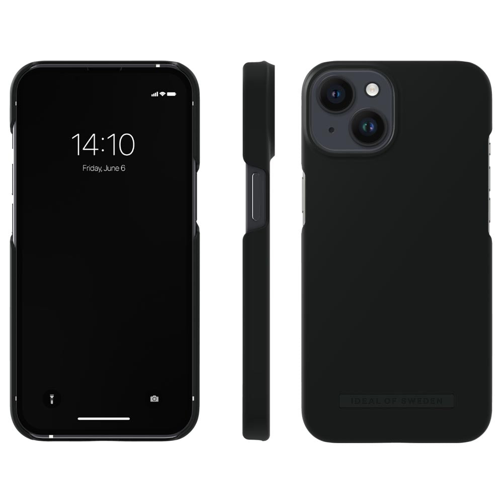 Ideal of Sweden Seamless Case (Suits iPhone 13/ 14) - Coal Black