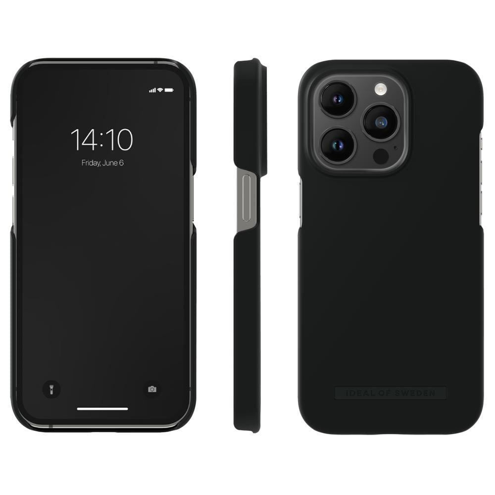 Ideal of Sweden Seamless Case (Suits iPhone 14 Pro) - Coal Black