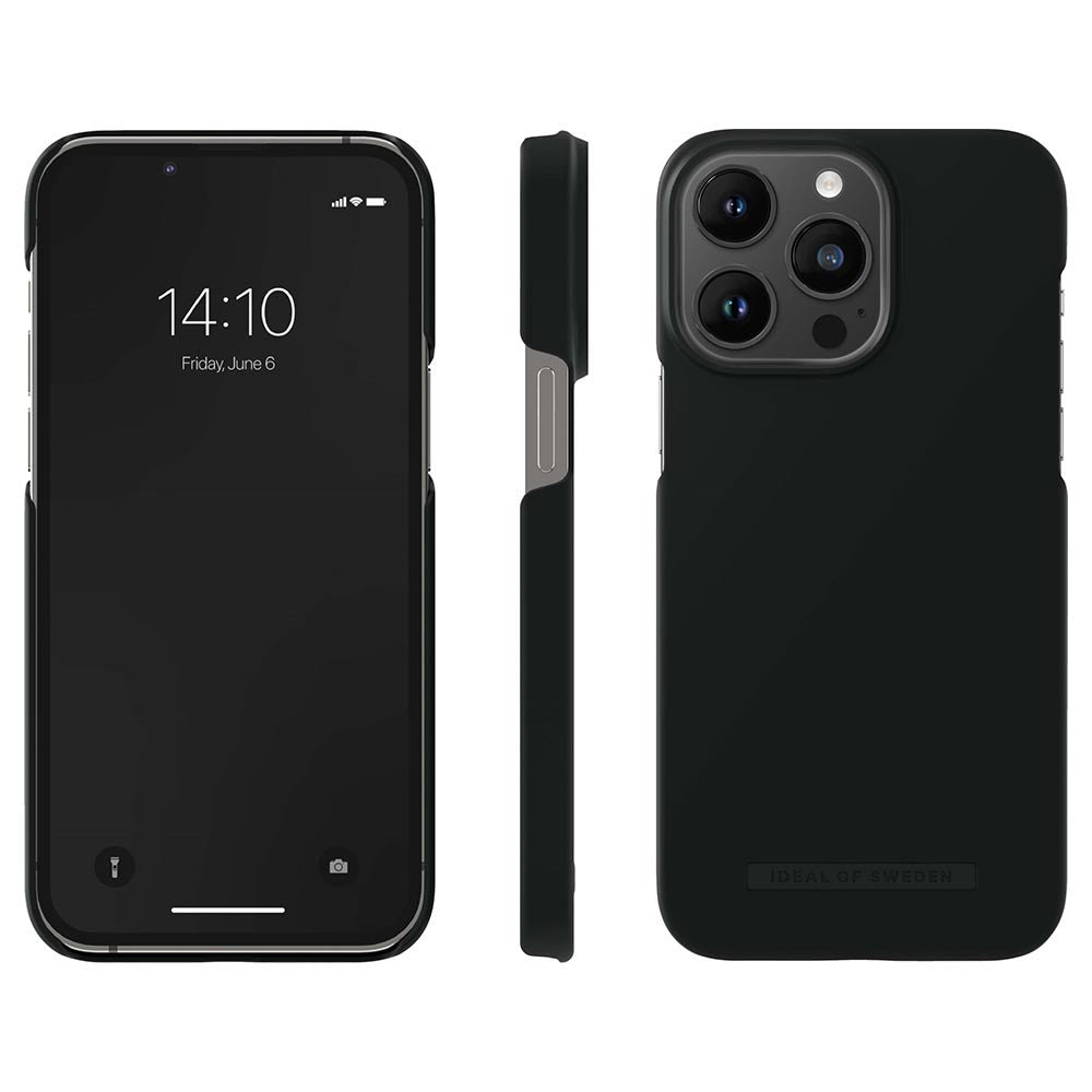 Ideal of Sweden Seamless Case (Suits iPhone 14 Pro Max) - Coal Black