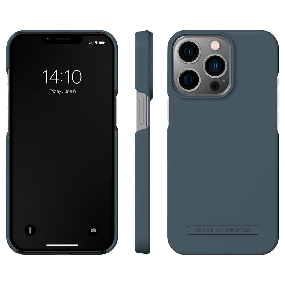 Ideal of Sweden Seamless Case (Suits iPhone 14 Pro) - Midnight Blue