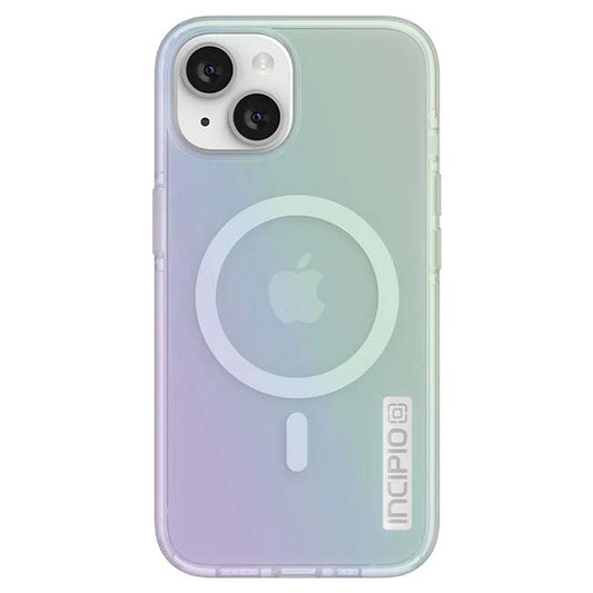 Incipio DualPro Platinum MagSafe Case (Suits iPhone 14) - Platinum Iridescent