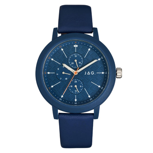 JAG Marlo Multifunction Blue Dial Blue Strap Unisex Watch (J2623)