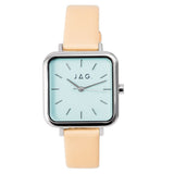 JAG Kiara Analogue Blue Dial Leather Strap Women's Watch (J2758)