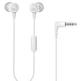 JBL C50HI In-Ear Headphones (White)