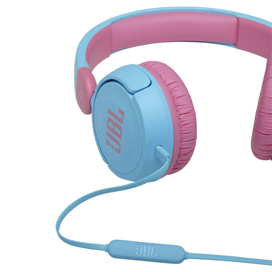 JBL JR310 Kids On-Ear Headphones (Blue)