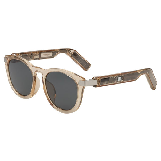 JBL SoundGear Frames Round Glasses (Amber)
