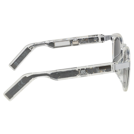 JBL SoundGear Frames Round Glasses (Pearl)