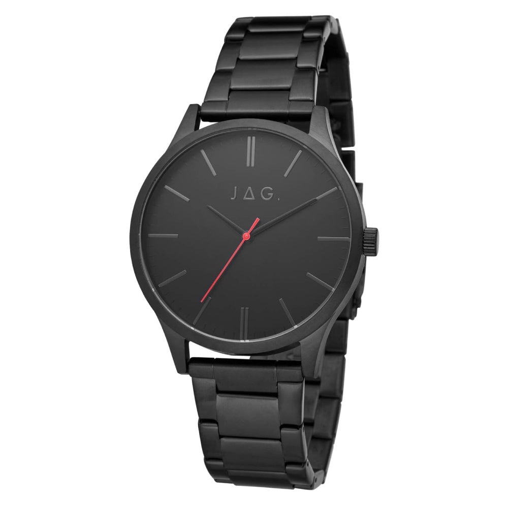 JAG Malcolm Stainless Steel Black Dial Men's Watch (J2481A)