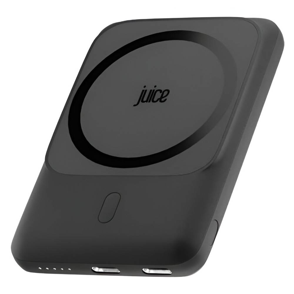 Juice MagTec 2 5000mAh Wireless Portable Power Bank - Black