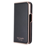 Kate Spade New York Folio Case (Suits iPhone 14 Plus) - Black