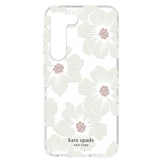 Kate Spade New York Hardshell Case (Suits Galaxy S23) - Hollyhock Floral