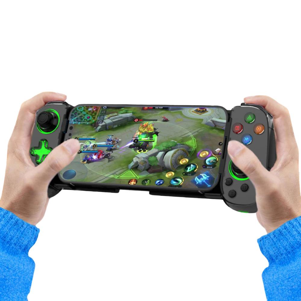 Laser Gaming Controller for Mobile Devices - Black