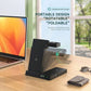MUSOgear 6-in-1 Wireless & Wired Charging Station - Black [WC-01]