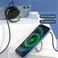 Magnetic Wireless Ring Stand Charger 15W Black