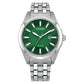 Citizen Eco-Drive Green Dial Stainless Steel Men's Watch (BM7530-50X)