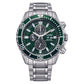 Citizen Promaster Marine Green Dial Stainless Steel Men's Watch (CA0820-50X)