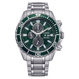 Citizen Promaster Marine Green Dial Stainless Steel Men's Watch (CA0820-50X)