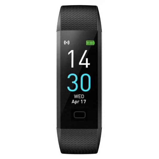 Nivo Smart Bracelet (0.96-inch Display/Heart Rate/Step Count/Sleep Tracking) - Black