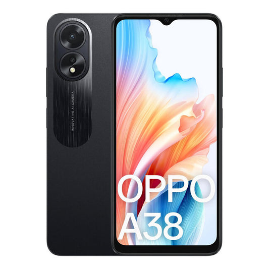OPPO A38 (6.56-inch, 4GB RAM+128GB Storage) - Glowing Black