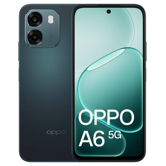 OPPO A6 5G (Dual Sim, 6.75-inch, 6GB RAM+256GB Storage) - Sapphire Black