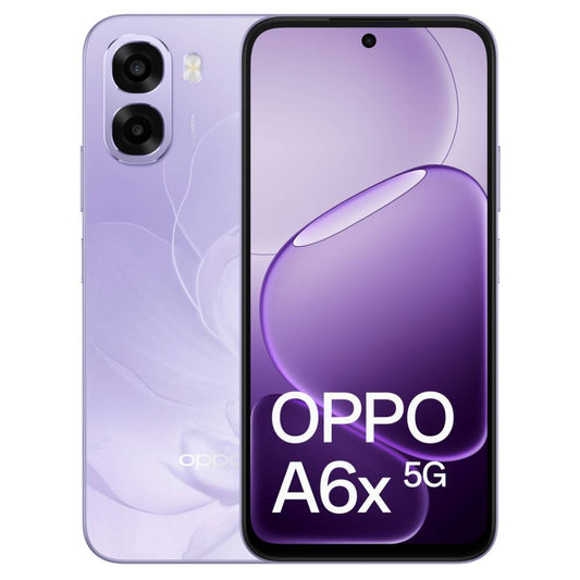 OPPO A6x 5G (Dual Sim, 6.75-inch, 4GB RAM+128GB Storage) - Violet Purple
