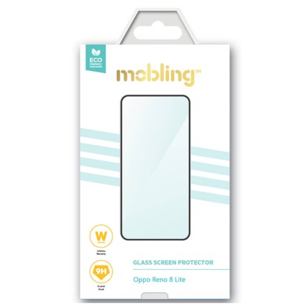 Mobling Clear Glass (Suits Oppo Reno 8 Lite) - Clear
