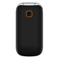 Opel Flip Phone 6 4G (2.4-inch, Keypad) - Black