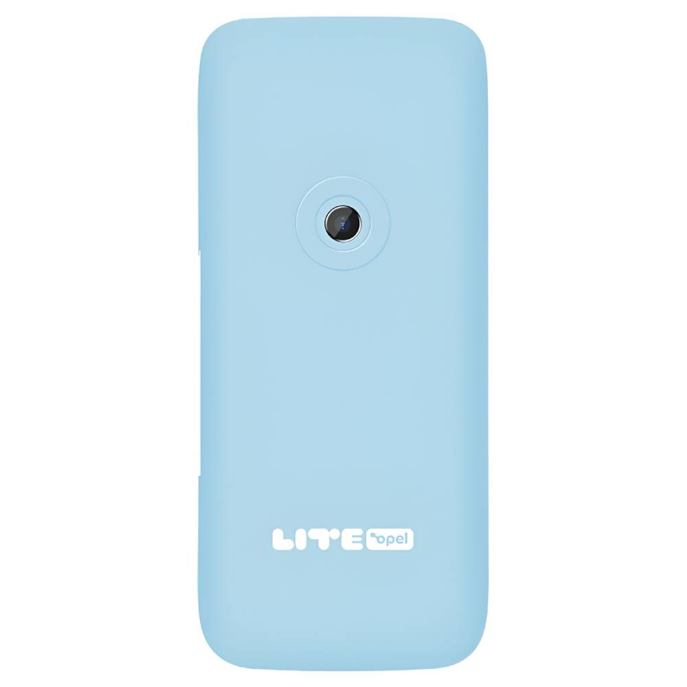 Opel Lite CandyBar 4G (Dual Sim, 2.8-inch, Keypad) - Blue Aura