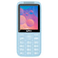 Opel Lite CandyBar 4G (Dual Sim, 2.8-inch, Keypad) - Blue Aura