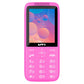 Opel Lite CandyBar 4G (Dual Sim, 2.8-inch, Keypad) - Electric Fuchsia