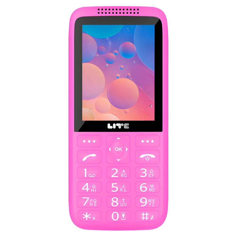 Opel Lite CandyBar 4G (Dual Sim, 2.8-inch, Keypad) - Electric Fuchsia