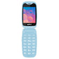 Opel Lite Flip 4G (Dual Sim, 2.4-inch, Bluetooth) - Blue Aura