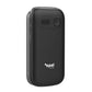 Opel TouchFlip 4G (2.8-inch, Big Button, Flip Phone) - Black