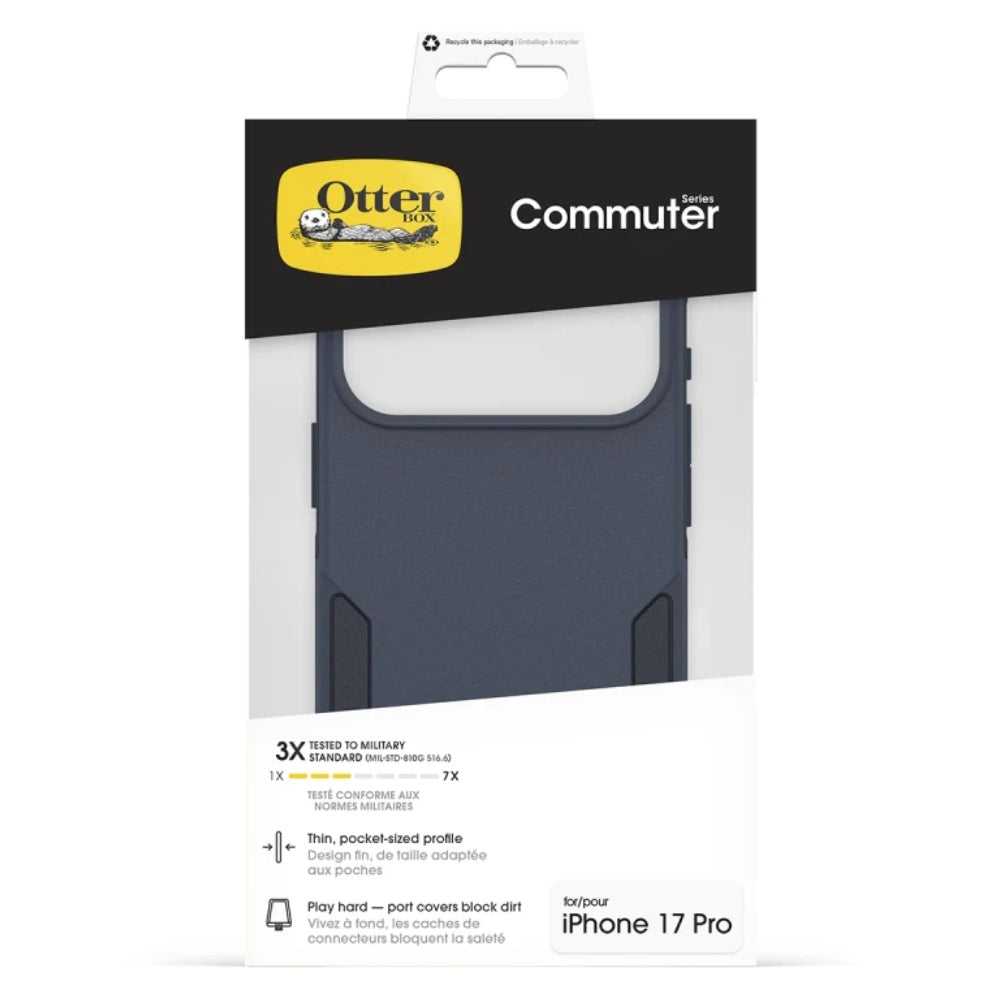 OtterBox Commuter Series MagSafe Case (Suits iPhone 17 Pro) - Blue