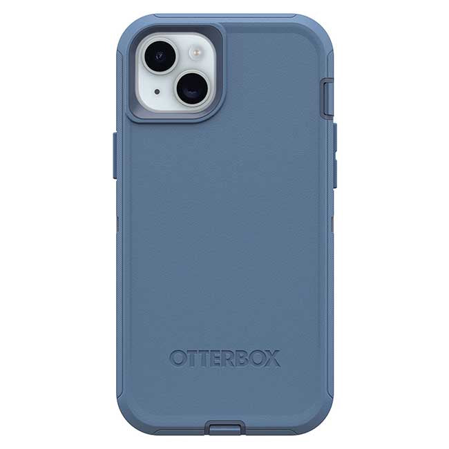 OtterBox Defender Case (Suits iPhone 15 Plus) - Baby Blue Jeans