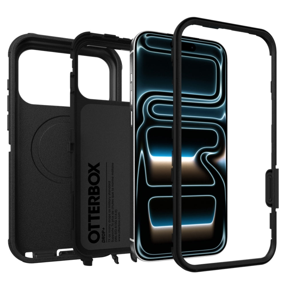 OtterBox Defender Pro Magsafe Case (Suits iPhone 17 Pro Max) - Black