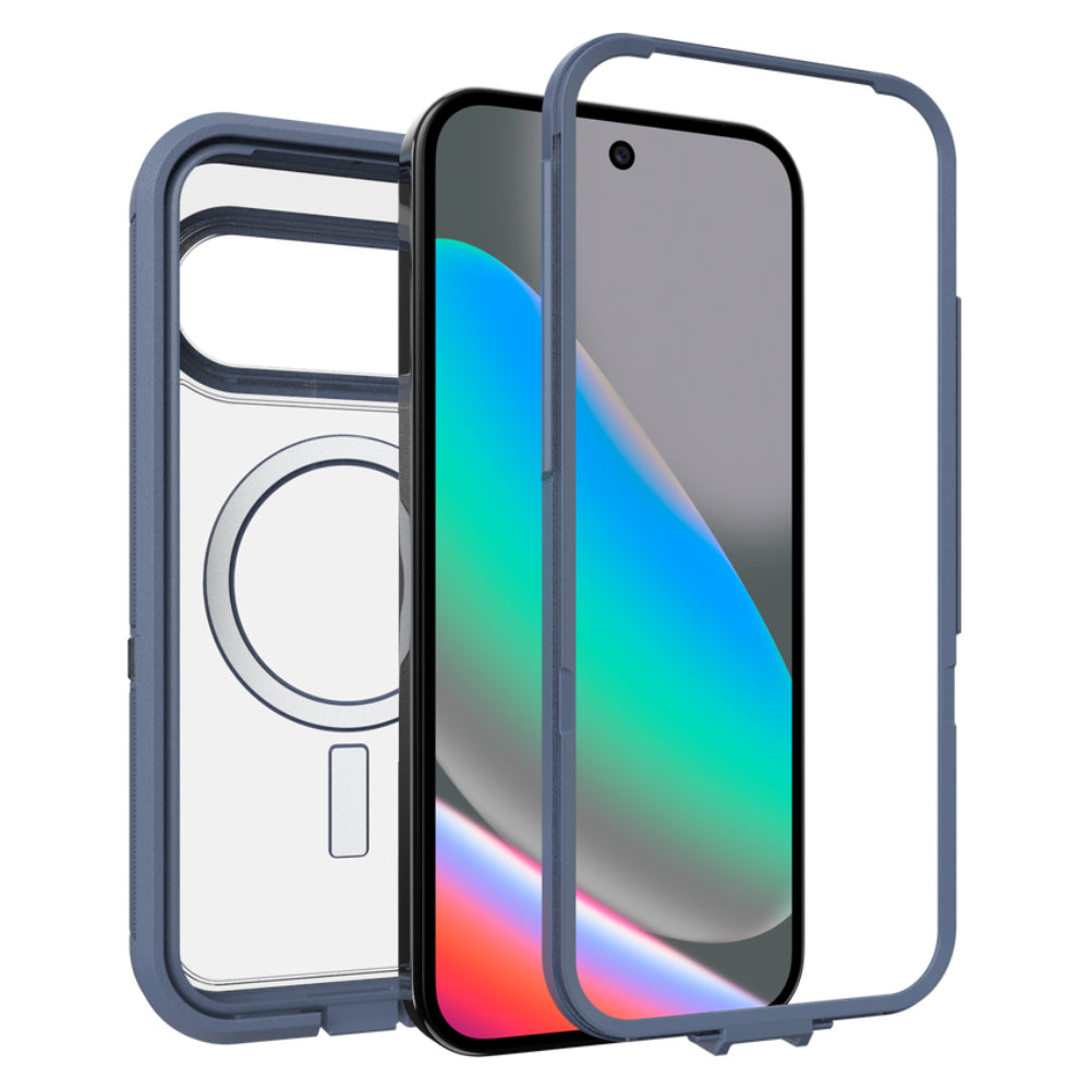 OtterBox Defender Pro XT Case with Magnets Case (Suits Pixel 10 /Pixel 10 Pro) - Baby Blue Jeans
