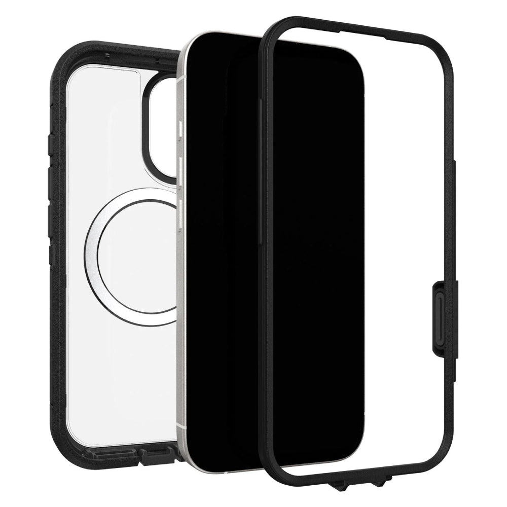 OtterBox Defender XT Pro MagSafe Case (Suits iPhone 17) - Dark Side Black