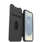 OtterBox React Folio Case (Suits Galaxy S25) - Black Crystal