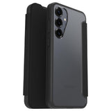 OtterBox React Folio Case (Suits Galaxy S25 Plus) - Black Crystal
