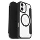 OtterBox React Folio MagSafe Case (Suits iPhone 17) - Black Crystal
