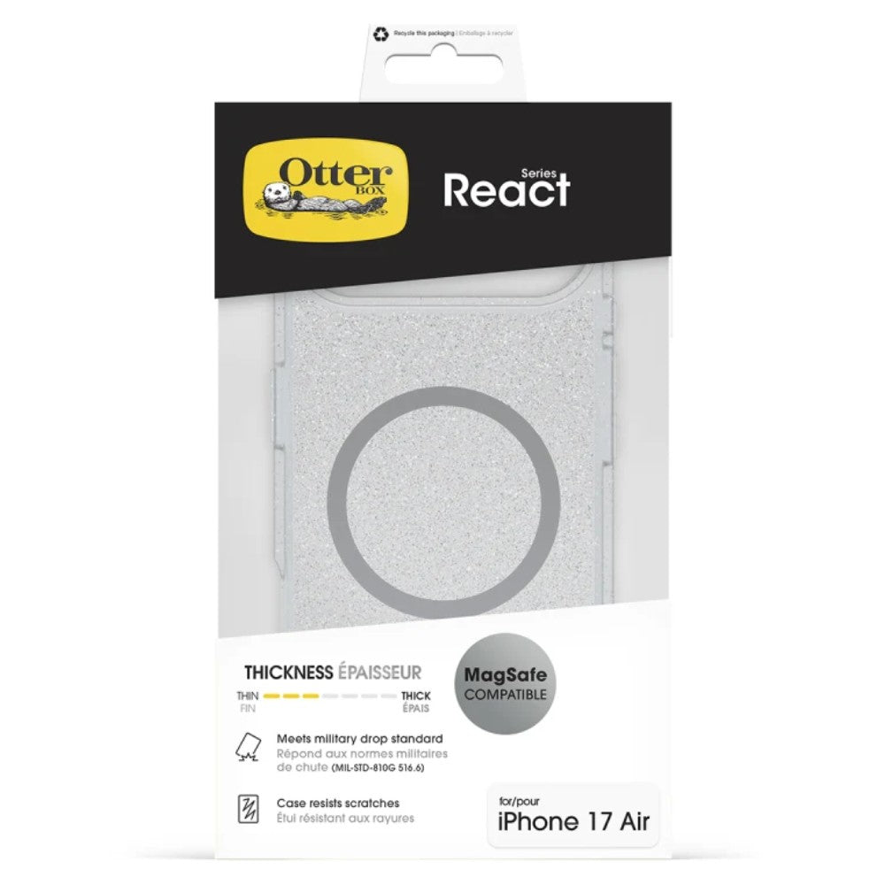 OtterBox React MagSafe Case (Suits iPhone 17 Air) - Stardust
