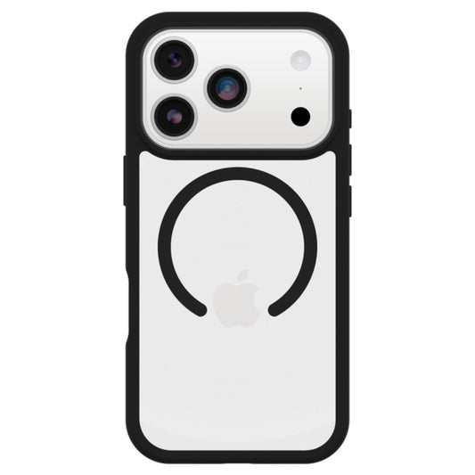 OtterBox React MagSafe Case (Suits iPhone 17 Pro) - Black Crystal